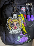 Embroidered Samantha Keychain, Dungeon Crawler Carl IWKYM Bag Charm, LitRPG Fan Gift