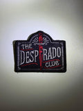 Embroidered Desperado Club Patch, Dungeon Crawler Carl DCC, Sew-On or Iron-On Backing