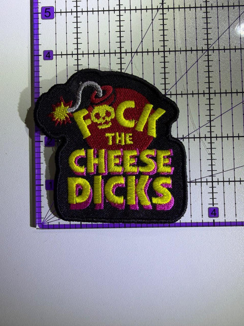 Embroidered Cheese Dicks Patch, Dungeon Crawler Carl DCC Patch, Sew-On or Iron-On LitRPG Reader Gift